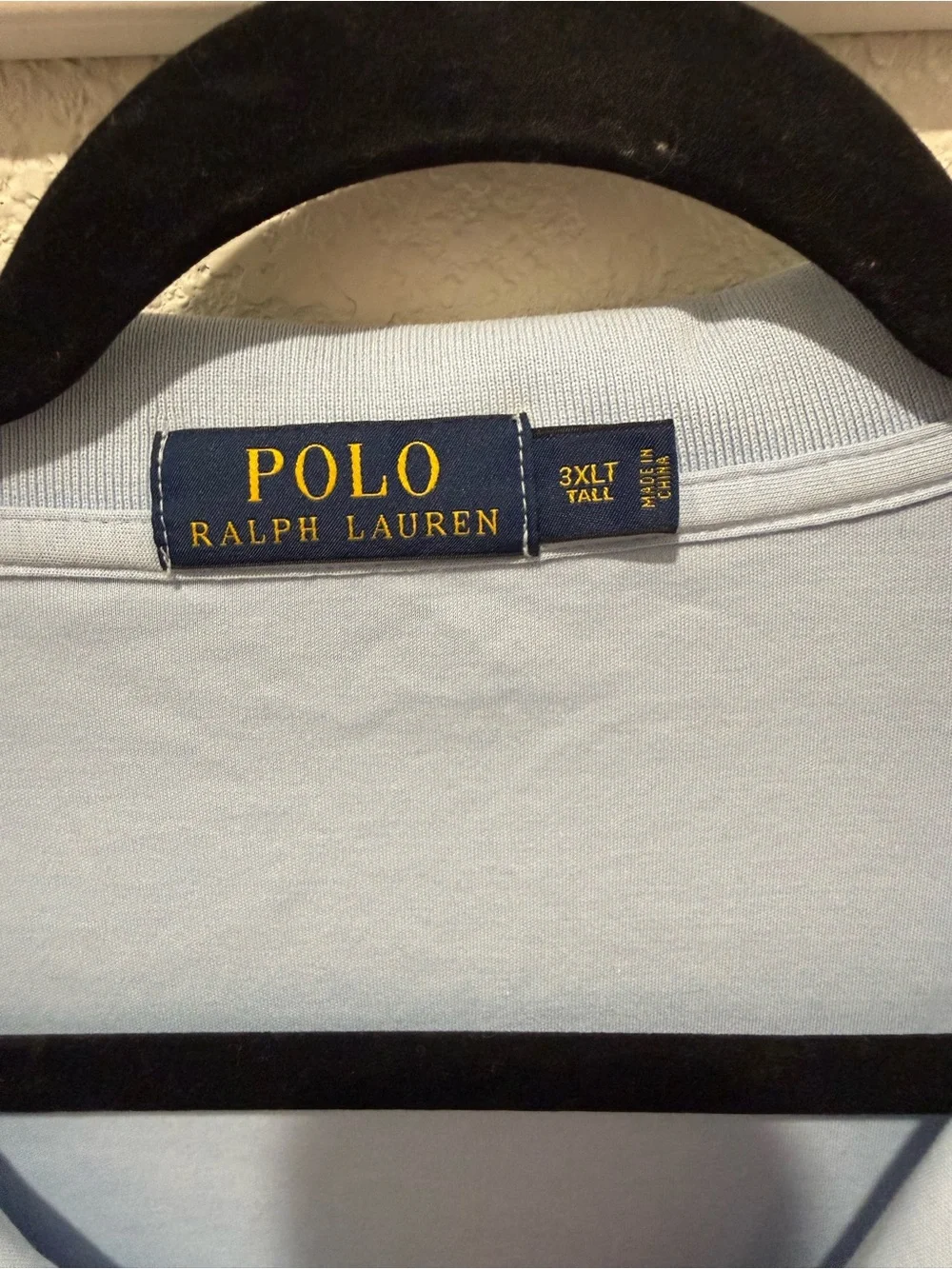 Ralph Lauren Men's Polo Shirt in Light Blue with Pony Logo